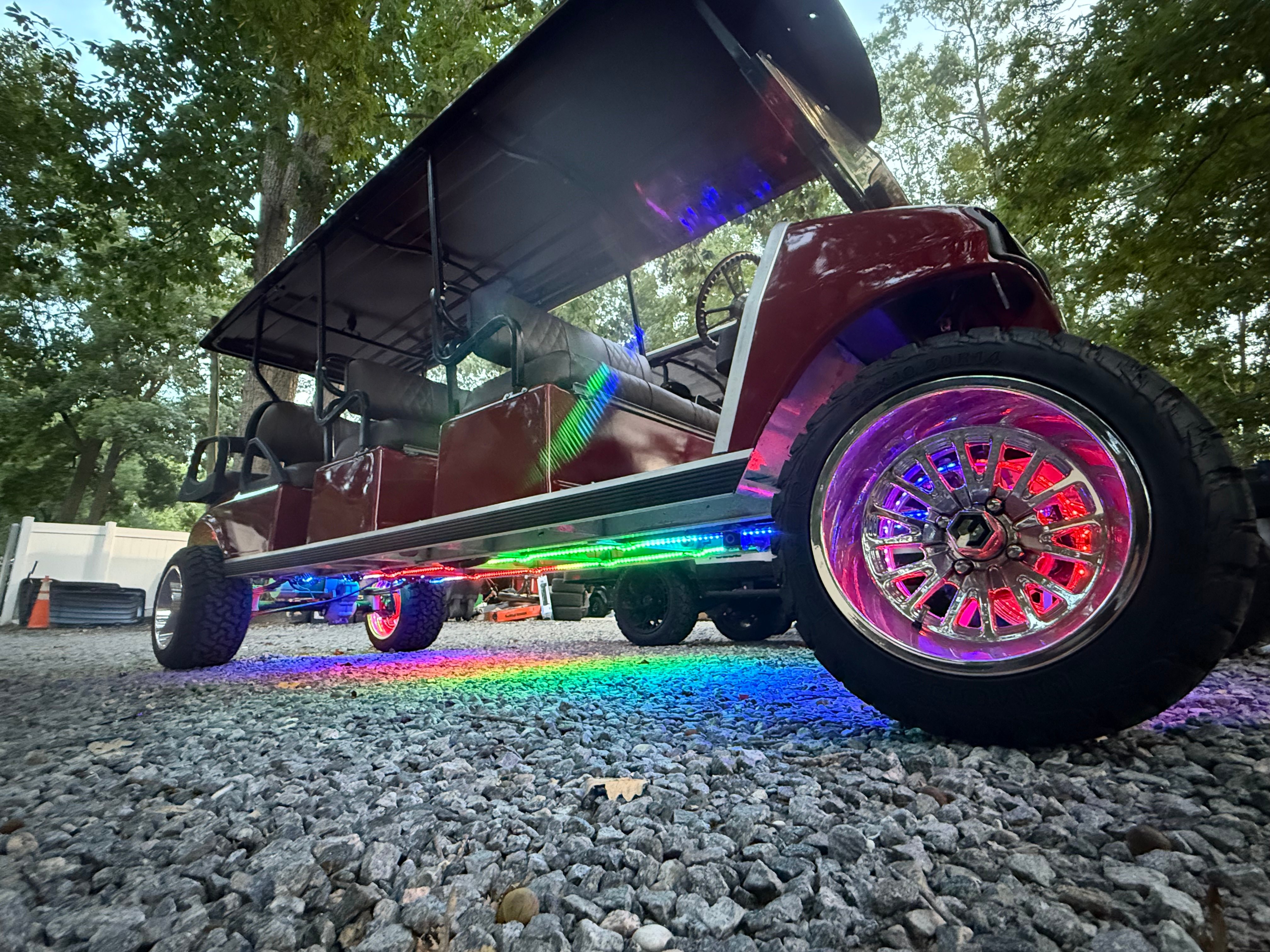 club car wheel lights led