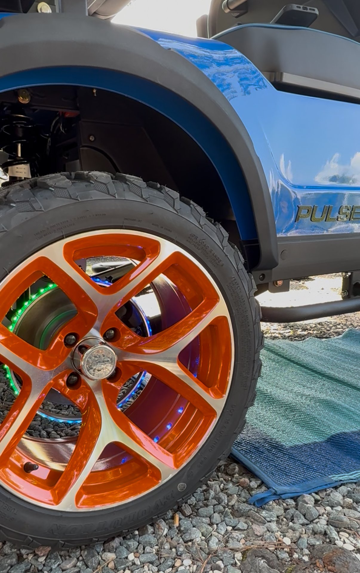 Active EV Pulse wheel lights
